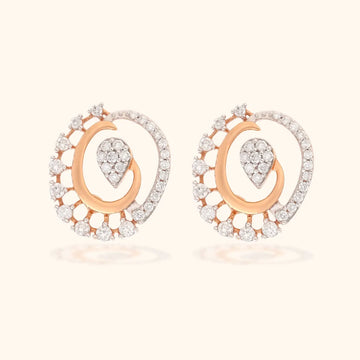 Beyond Beauty, a Legacy of Luxury Diamond Earring 18KT